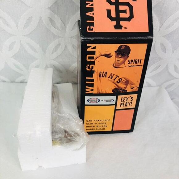 San Francisco Giants Bobblehead‎ Brian Wilson 2009 SGA New In Box - Picture 2 of 4
